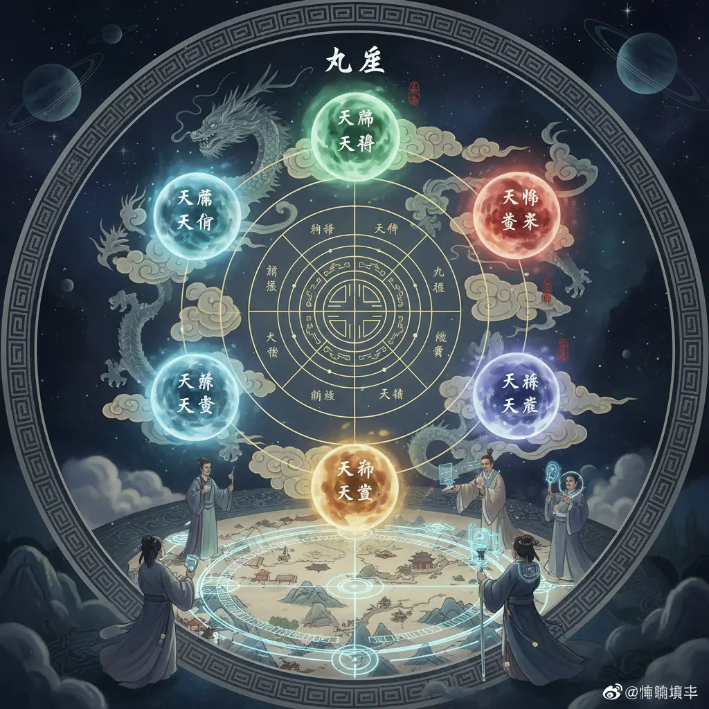 奇門遁甲 - 九星