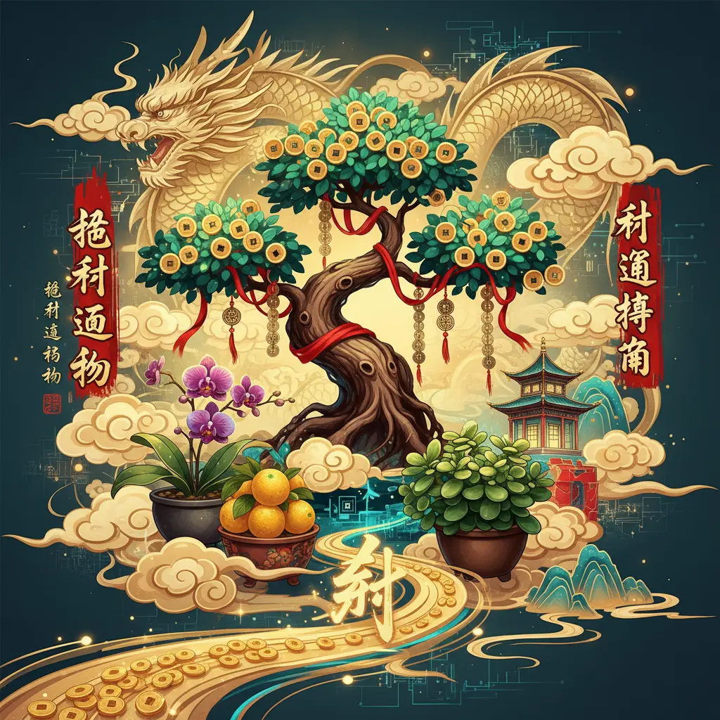 財運 - 招財植物