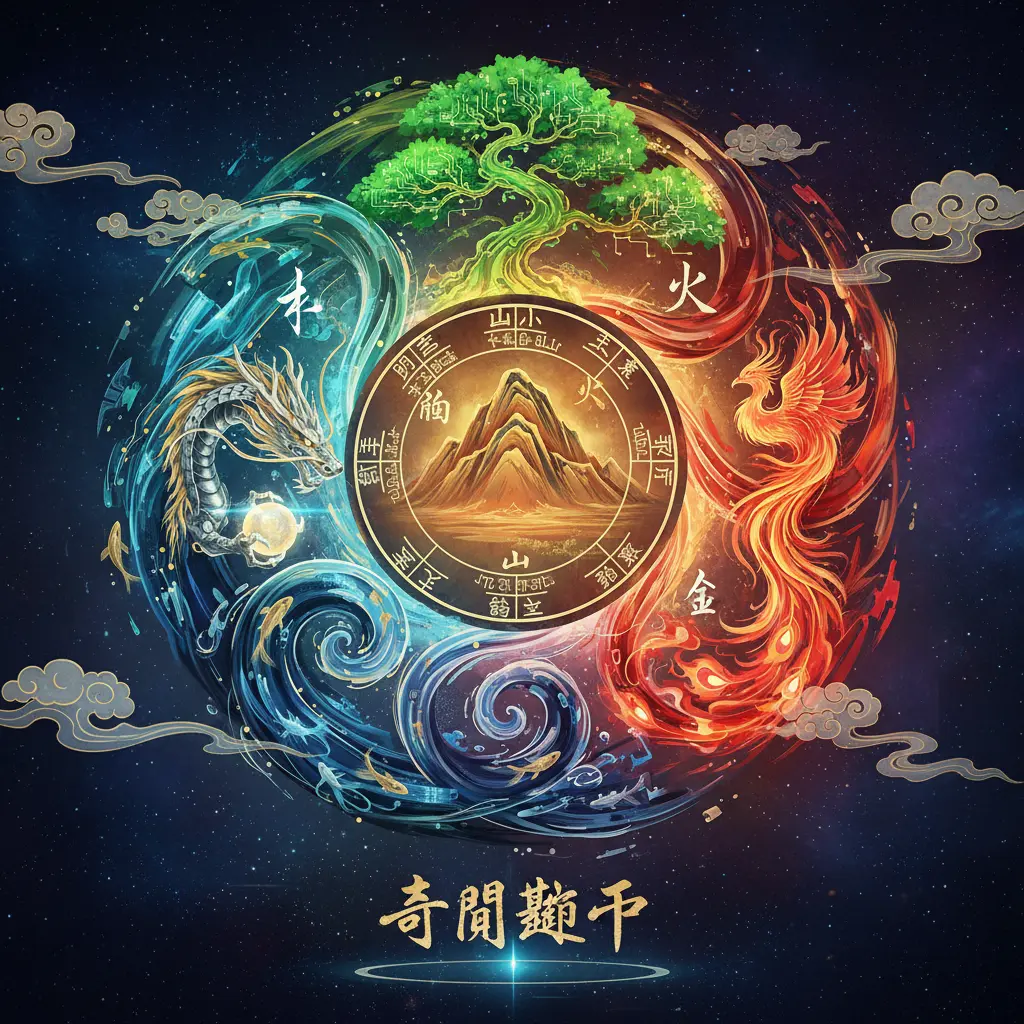 奇門遁甲 - 五行