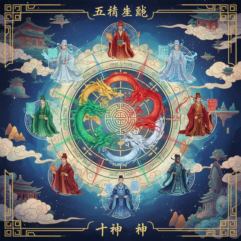 十神 - 五行生剋