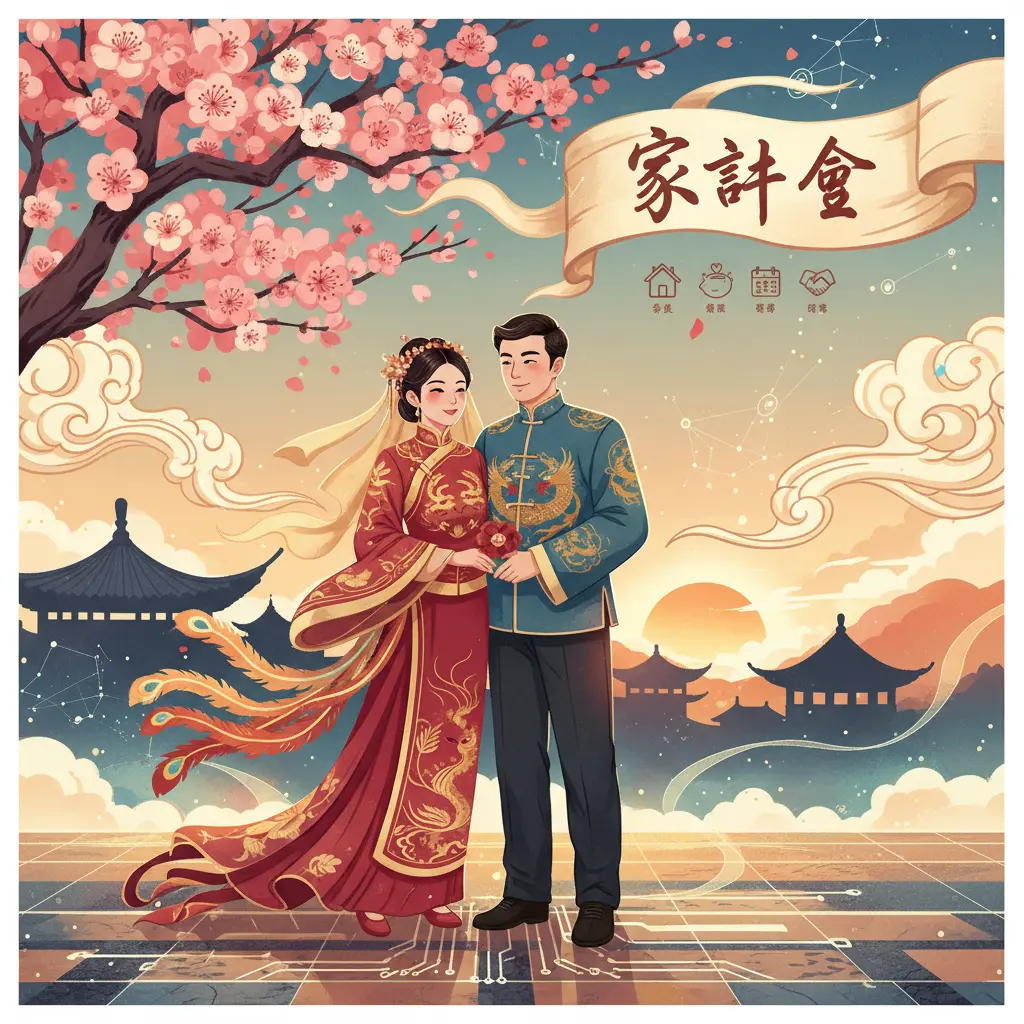 婚姻 - 家計會