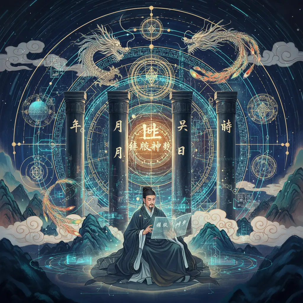 鐵版神數 - 四柱