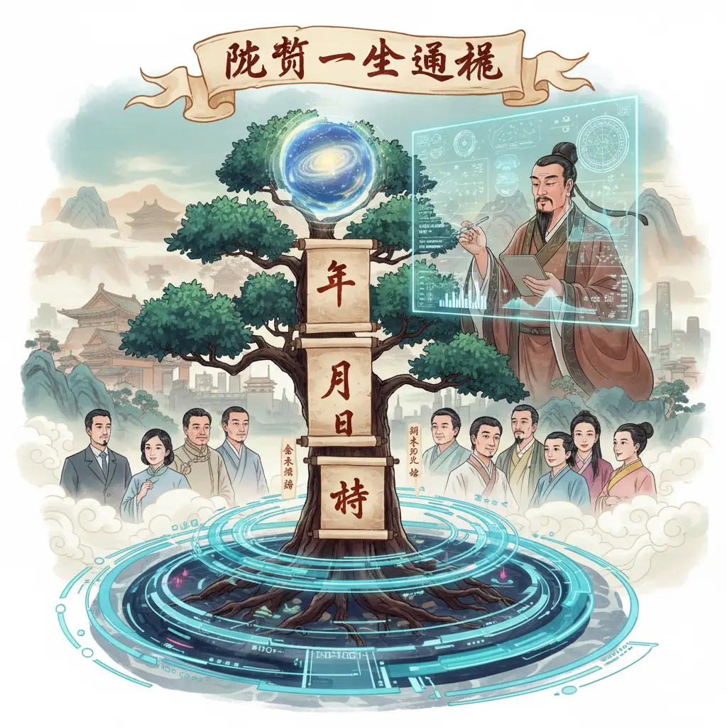 批算一生運程 - 四柱