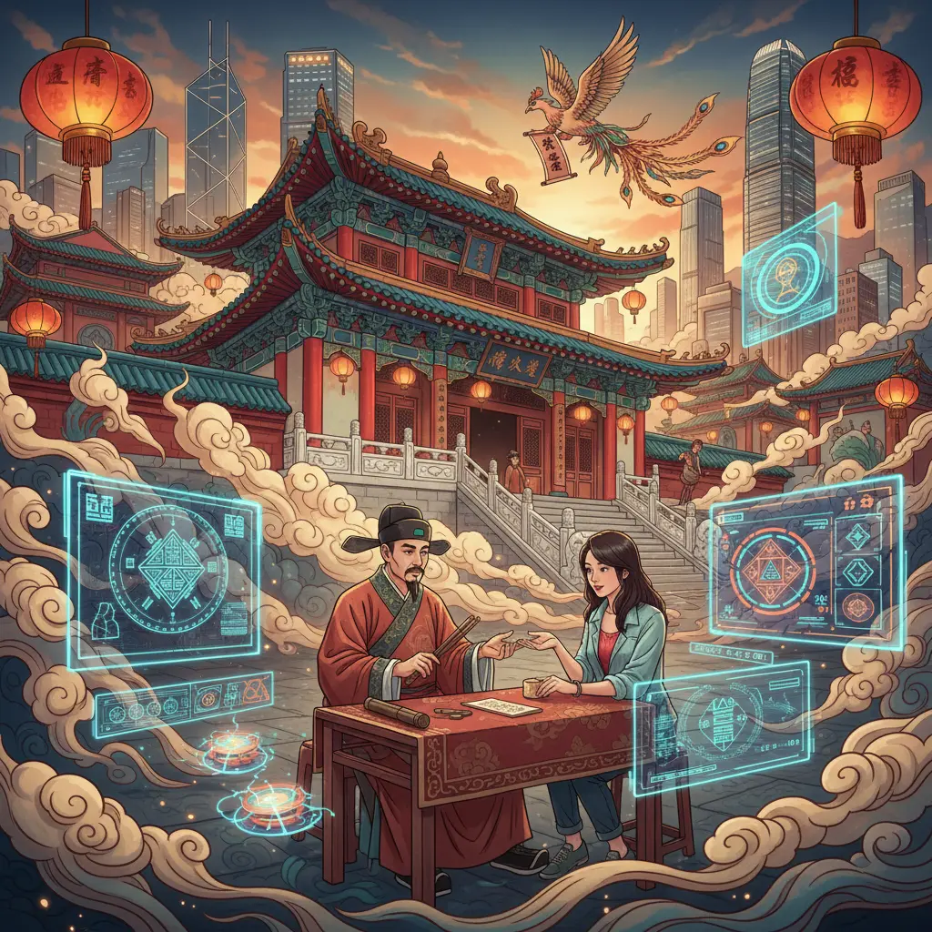 香港算命 - 黃大仙祠