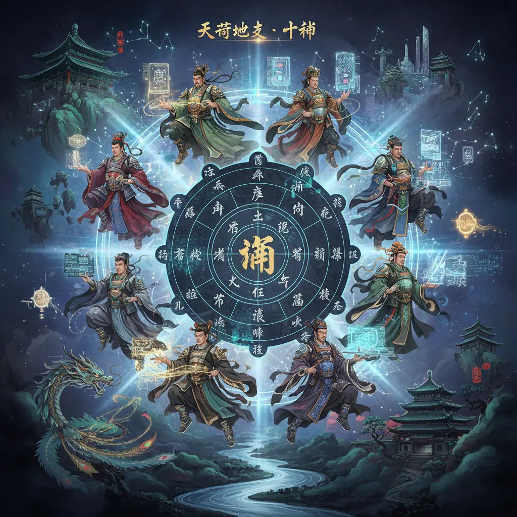 十神 - 天干地支