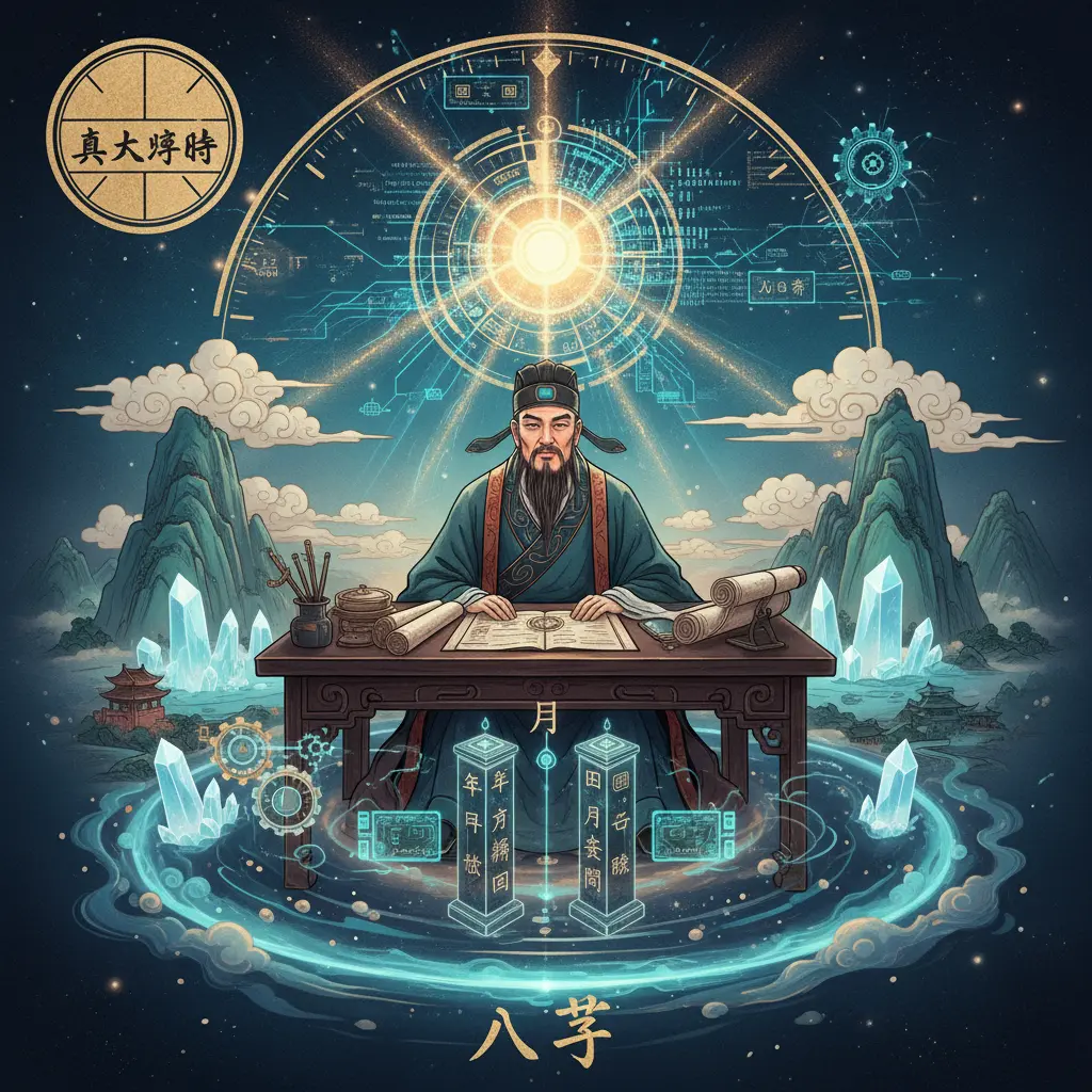 八字 - 真太陽時