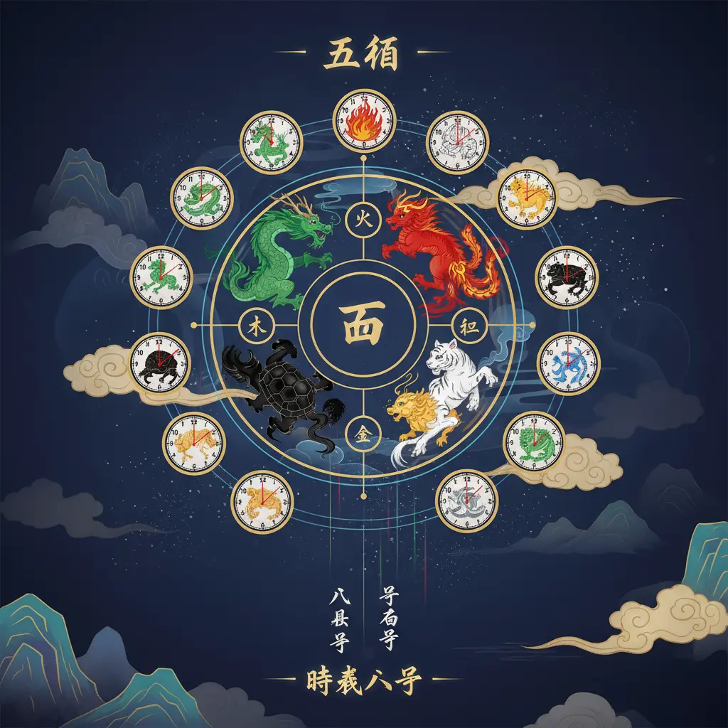 時辰八字 - 五行