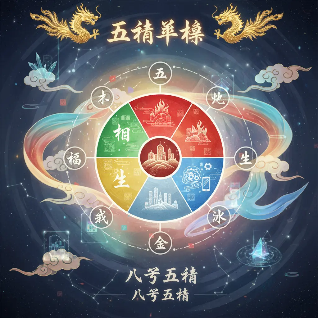 五行平衡 - 八字五行