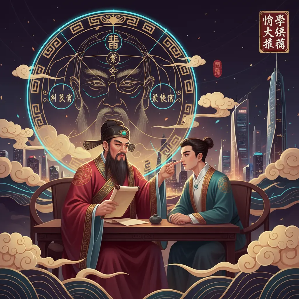 算命師傅推薦 - 面相學