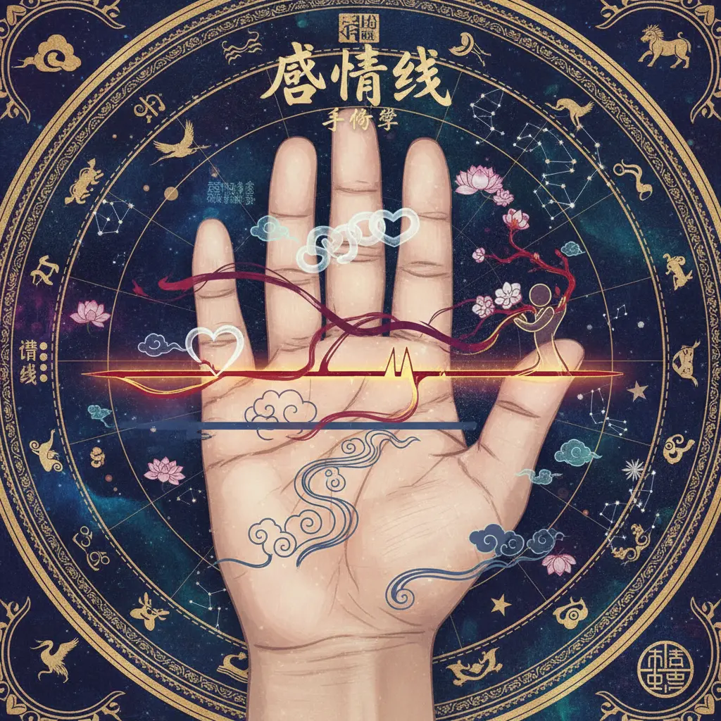 手相學 - 感情线