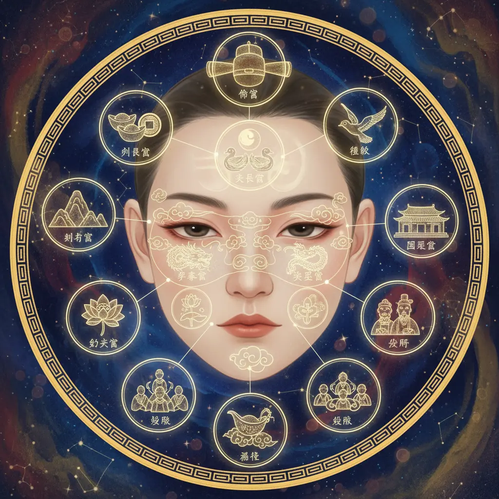 面相學 - 十二宮