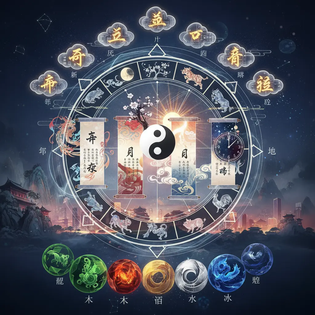 時辰八字 - 天干地支